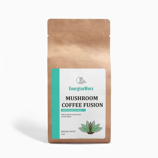 Mushroom Coffee Fusion - Lion’s Mane & Chaga 4oz